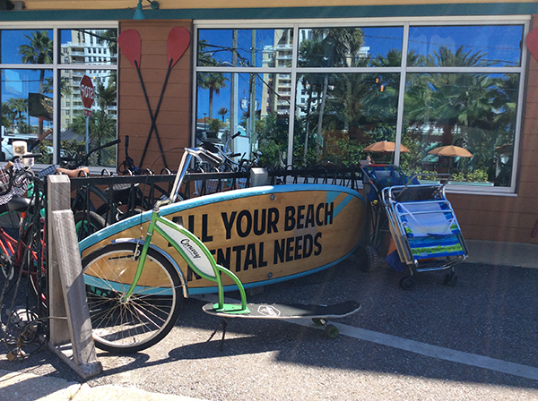 bike rentals on the beach near me